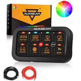 RGB Series 8 Gang (RA80) Switch Panel, Toggle/ Momentary/ Pulsed Mode Supported (One-Sided Outlet)