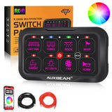 AR Series 6/8 Gang LED Switch Panel,Off Road Light Controller