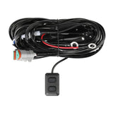 Color Play Series 3 Inch 116W RGB LED Pod Lights Flood Off Road Lights With 8 Backlight Options