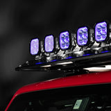 Color Play Series 3 Inch 116W RGB LED Pod Lights Flood Off Road Lights With 8 Backlight Options