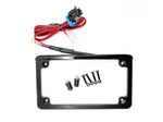 LICENSE PLATE FRAME KIT WITH INTEGRATED LEDS