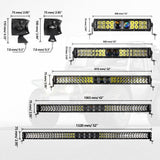 12"/22"/32"/42"/52" 5D-PRO Series LED Light Bar with 5D Projectors For 2004 Toyota Tacoma