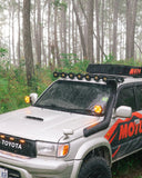 CUBE-Z Series 4 Inch LED Pod Lights Off Road Lights with White DRL & Amber Turn Signal Lights
