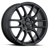 Aluminum Wheels 16x7 Mystique 141B Satin Black Raceline Wheels