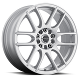 Aluminum Wheels 17x7.5 Mystique 141S Gloss Silver Raceline Wheels