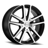 Aluminum Wheels 17x7.5 Encore 145M Black Machined Face Raceline Wheels