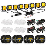 XP-ULTRA Series 3 Inch 80W Combo Beam LED Pods Amber&White Offroad Lights