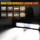 NEW 12"/22"/32"/42"/52" 5D-PRO Light Bars with DT Wiring Harness Kit For 2002 Ford F150