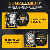 3 Inch LED Driving Light Black Cover Light Shield Cover