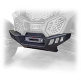 Heavy-duty Can-Am X3 front winch bumper – black powder-coated