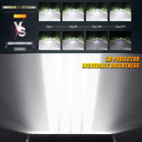 NEW 42 Inch 5D-PRO Series 44000LM Spot Beam Off Road Led Light Bar