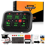 6/8 Gang LED Switch Panel, Off Road Light Controller