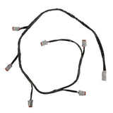 V-max Series 6Pcs Side Shooter Pod Lights with Power Harness