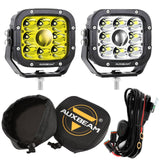5 Inch 110W White/Amber Spot Light LED Driving Lights for Dodge Ram 1500/2500/3500
