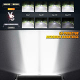 NEW 22 Inch 5D-PRO Series 22000LM Spot Beam Off Road Led Light Bar