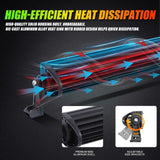 New 42 Inch V-PRO Series Straight RGBW Color Changing Off Road Led Light Bar for ATV UTV SIDE BY SIDES