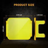 3 Inch 40W LED Pods Light Spot/Flood Multicolor frame with wiring harness for SUV ATV UTV Trucks Pickup Boat