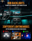 RGB Series 6 Gang (RA60) Switch Panel, Toggle/ Momentary/ Pulsed Mode Supported (One-Sided Outlet)