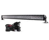 22 Inch-52 Inch 5D Series Straight/Curved Combo Beam Double Row LED Light Bar for Ford Bronco