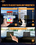 AC Series 12 Gang (AC-1200) RGB Switch Panel with APP&Remote Control, Toggle/ Momentary/ Pulsed Mode Supported(One-Sided Outlet)
