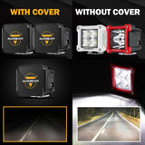 FA Series 3 Inch LED Driving Light Black Cover Light Shield Cover