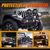 (2pcs/set) 9 Inch Round LED Driving Light Black Cover Light Shield Cover