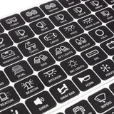 120 Universal Stickers for AC-1200/AR-600/RA80 XL/RB80 XL Switch Panel