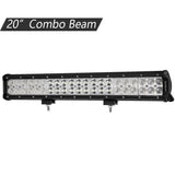 20 inch Classic-SM Series Dual Row LED Light Bar 6000K White Combo