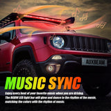 New 42 Inch V-PRO Series Straight RGBW Color Changing Off Road Led Light Bar