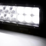 12 Inch Classic-SM Series Dual Row LED Light Bar Combo Beam with Wiring Harness for SUV ATV UTV Trucks Pickup Boat