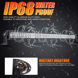 5D Series 22 Inch/32 Inch/42 Inch/50 Inch/52 Inch Combo Beam Straight/Curved Double Row LED Light Bar