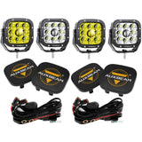 5 Inch 110W White/Amber Spot Light LED Driving Lights for Dodge Ram 1500/2500/3500