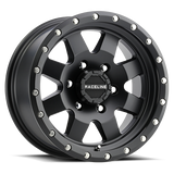 Aluminum Wheels 15x8 Defender 935B Satin Black Raceline Wheels