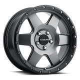 Aluminum Wheels 17x8 Boost 946G Satin Gunmetal Gray Raceline Wheels