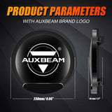 (2pcs/set) 9 Inch Round LED Driving Light Black Cover Light Shield Cover