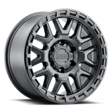 Aluminum Wheels 16x8 Krank 953B Satin Black Raceline Wheels