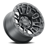 Aluminum Wheels 17x8.5 Compass 956B Satin Black Raceline Wheels