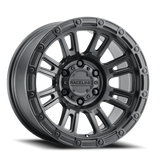 Aluminum Wheels 17x8.5 Compass 956B Satin Black Raceline Wheels