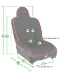 Premier High Back Suspension Seats Kit for 97-02 Jeep Wrangler TJ Pair PRP Seats