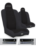 Daily Driver High Back Suspension Seats Kit for 97-02 Jeep Wrangler TJ Pair PRP Seats