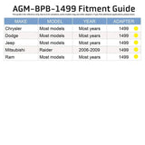 Brake Reservoir Adapter - Chrysler / Dodge / Jeep / Mitsubishi / Ram