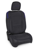 Front Seat Covers For 18-24 Jeep Wrangler JL 2 Door with Pocket Back Pair PRP Seats