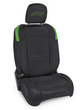 Front Seat Covers for Jeep Wrangler JLU 4 Door Jeep Gladiator JT with Pocket Back Pair PRP Seats