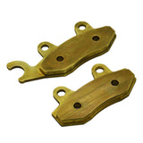 Yamaha YFZ 450R SE 2009-2023 and YFZ 450 2006-2011 & 2017 Brass Brake Pad Front Axle Set