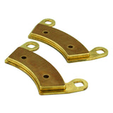 Polaris Ranger 1000/XP 1000/Crew 1000/Crew XP 1000/Crew SP 570/Kinetic 2018-2026 Brass Brake Pad Set