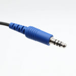 RUGGED Headset Adapter Cable to Intercom Cable