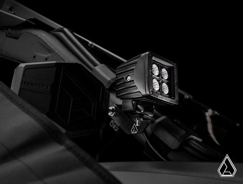 Assault Industries Side Mirror Light Bracket Kit - RZR PRO XP - PRO R - PRO S - TURBO R