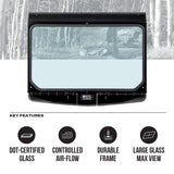 Can-Am Commander Vented Front Windshield