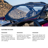 Can-Am Maverick X3 Glass Front Windshield
