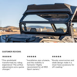 CF Moto 950 Sport Tinted Rear Windshield